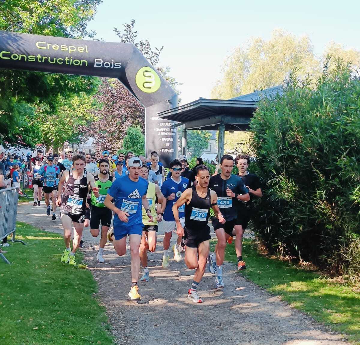 Départ du 10 km au kiosque